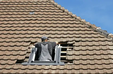 Pose de velux - Fontaine-Simon